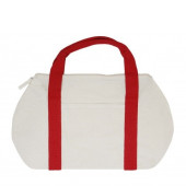 Le sac de sport coton zippé - 170 GR/M² rouge