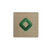 Magnet Rond en Bois - personnalisable